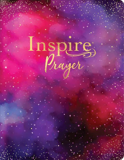Carte Inspire Prayer Bible Giant Print NLT (Leatherlike, Purple): The Bible for Coloring & Creative Journaling 
