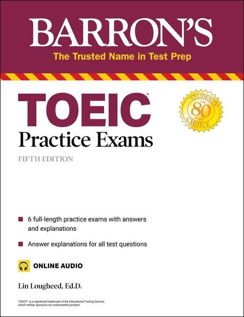 Knjiga TOEIC Practice Exams (with online audio) 