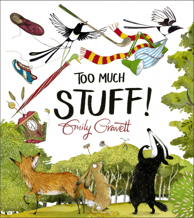 Книга Too Much Stuff Emily Gravett