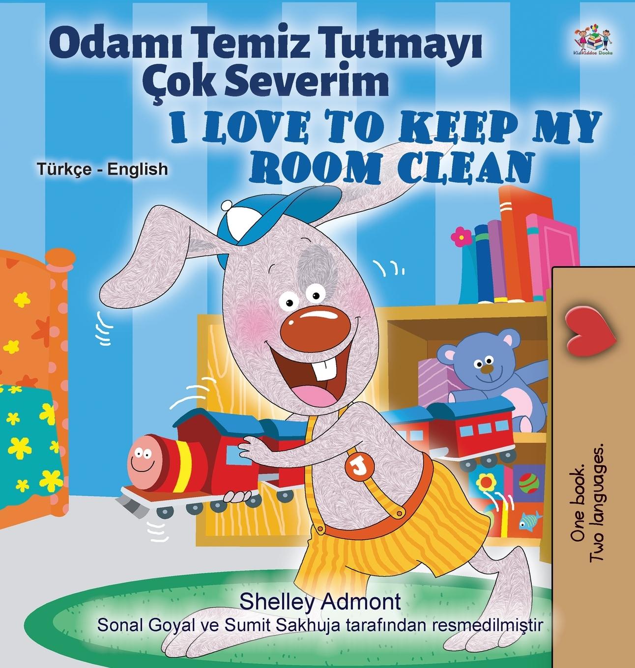 Книга I Love to Keep My Room Clean (Turkish English Bilingual Book for Kids) Kidkiddos Books