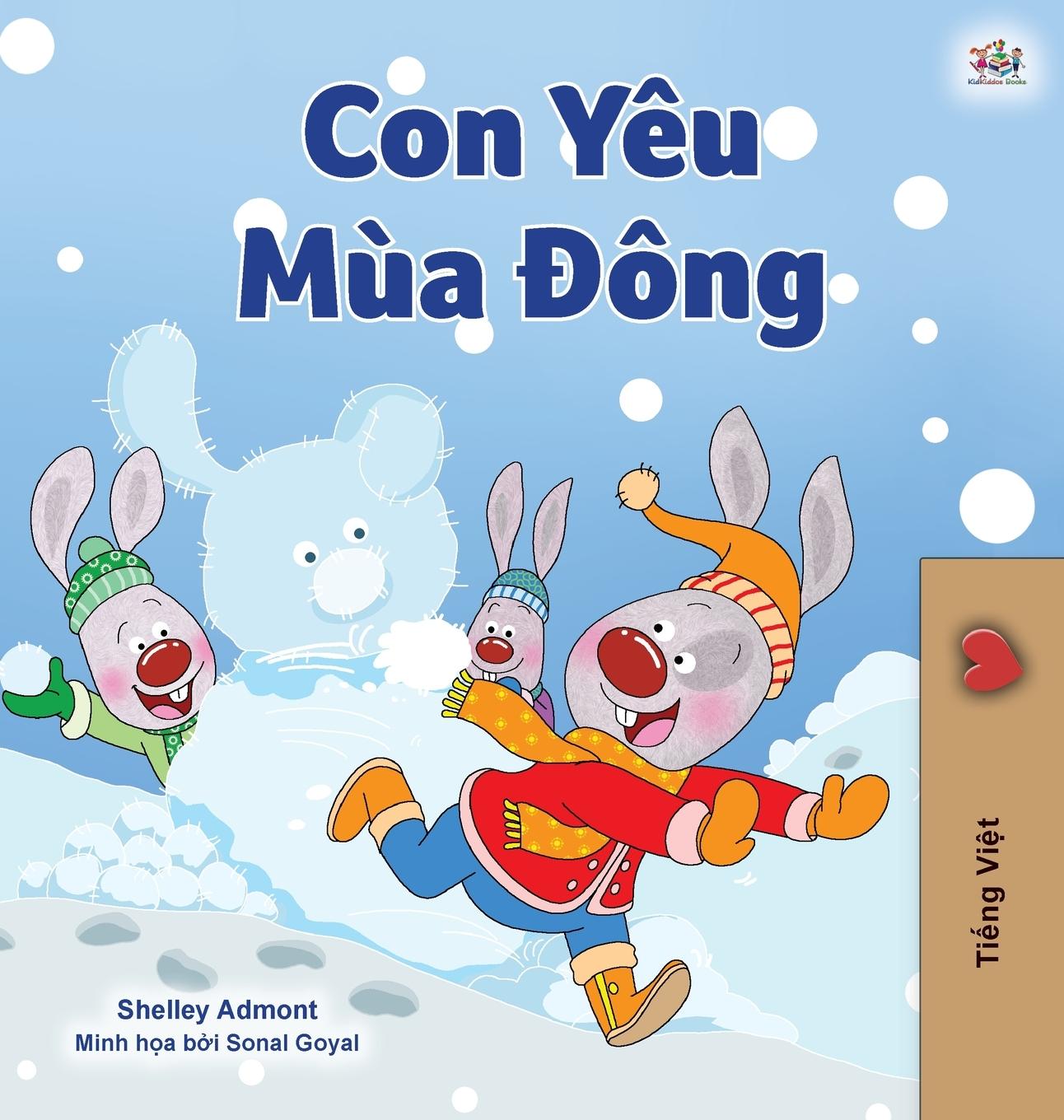 Kniha I Love Winter (Vietnamese Children's Book) Kidkiddos Books