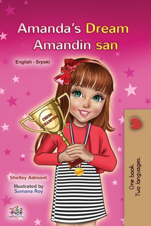 Book Amanda's Dream (English Serbian Bilingual Book for Kids - Latin Alphabet) Kidkiddos Books