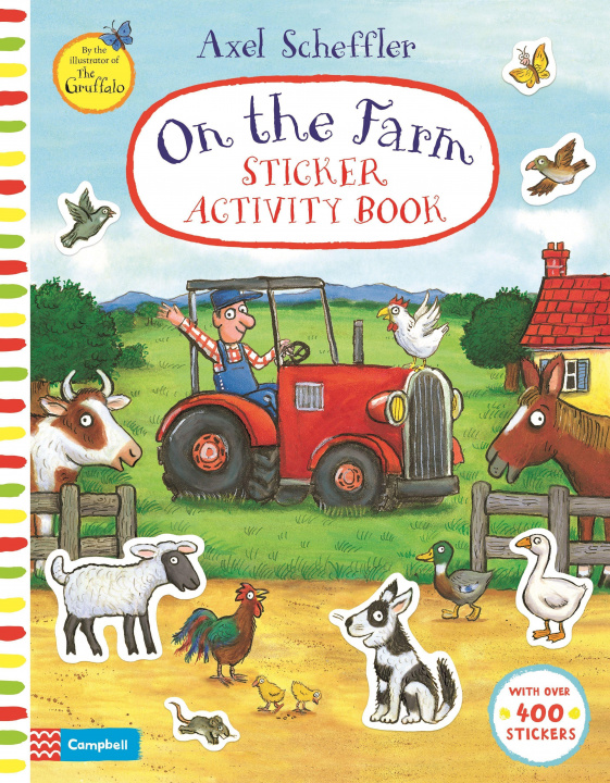 Könyv On The Farm Sticker Activity Book Campbell Books
