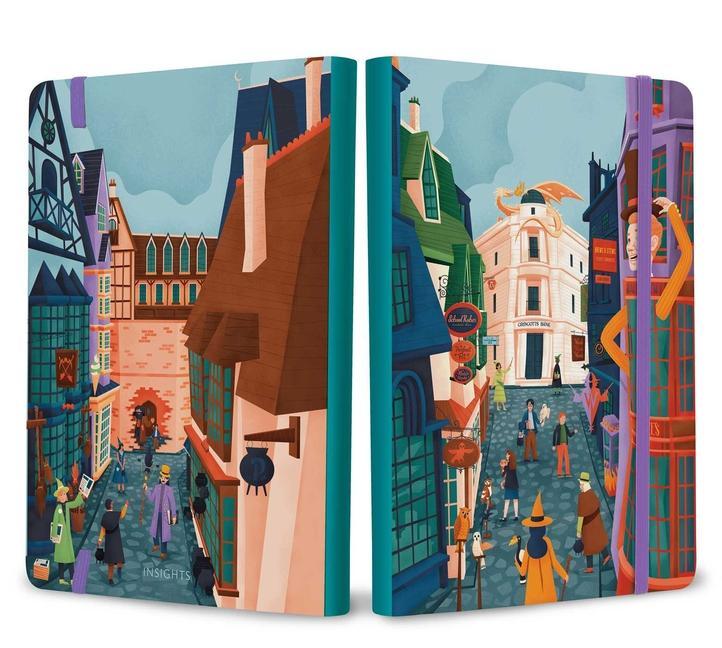 Carte Harry Potter: Exploring Diagon Alley Softcover Notebook Insight Editions