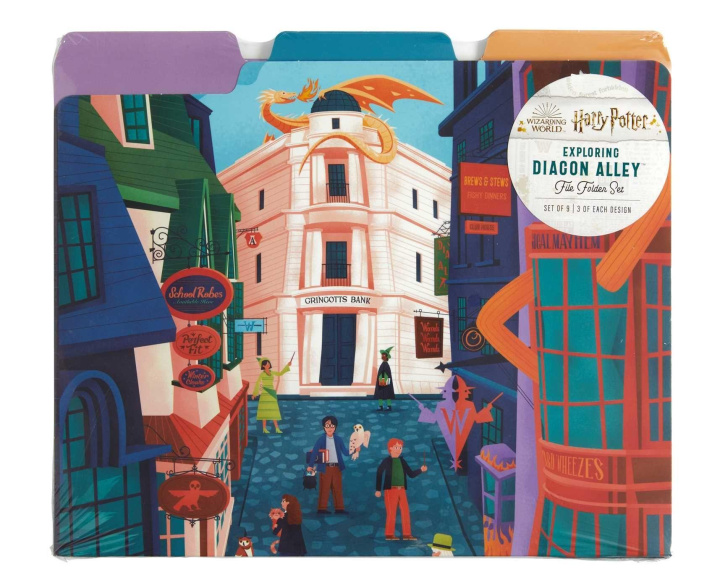 Knjiga Harry Potter: Exploring Diagon Alley File Folder Set Insight Editions