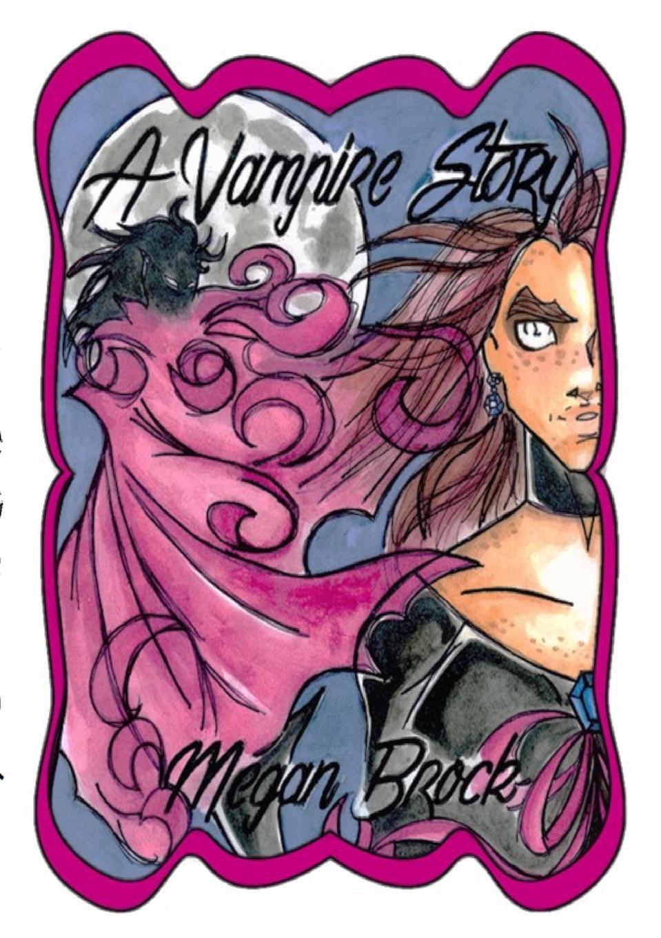 Knjiga Vampire Story Megan Brock