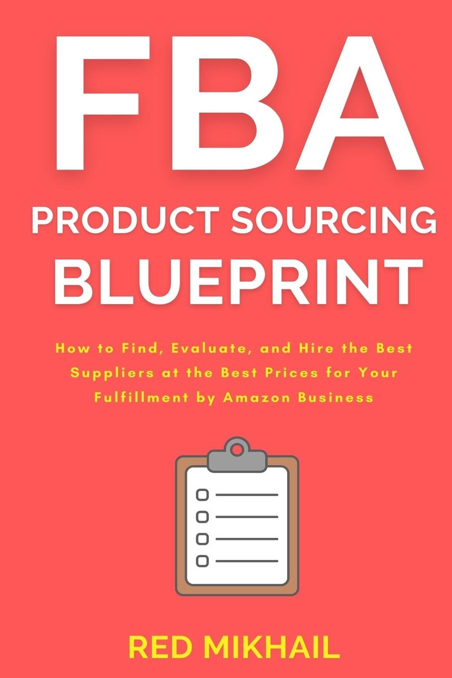 Carte FBA Product Sourcing Blueprint Red Mikhail