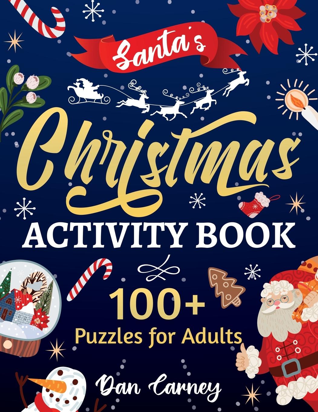 Carte Santa's Christmas Activity Book 