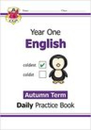 Könyv KS1 English Daily Practice Book: Year 1 - Autumn Term CGP Books