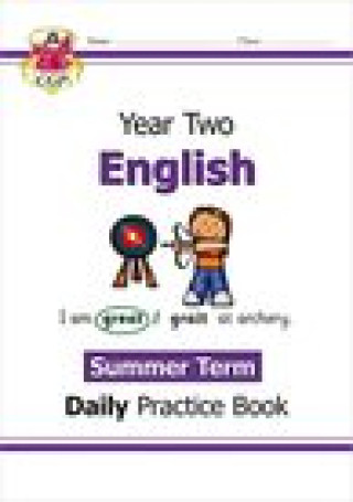 Książka KS1 English Daily Practice Book: Year 2 - Summer Term CGP Books