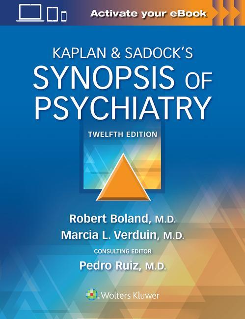 Книга Kaplan & Sadock's Synopsis of Psychiatry Verduin  &  Pedro Boland
