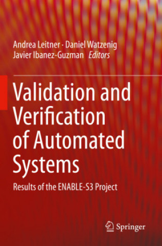 Kniha Validation and Verification of Automated Systems Javier Ibanez-Guzman
