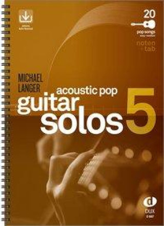 Kniha Acoustic Pop Guitar Solos 5 