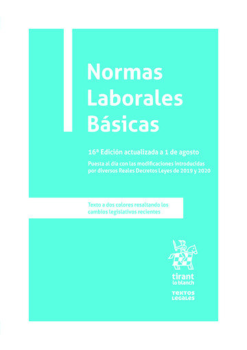 Könyv Normas laborales básicas 