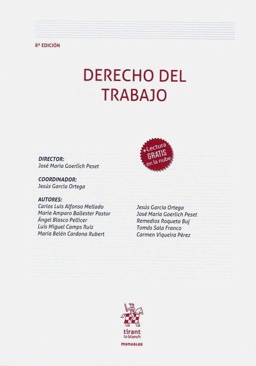 Carte Derecho del Trabajo GOERLICH PESET