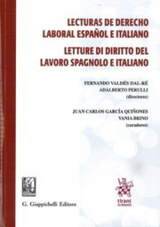 Kniha Lecturas de Derecho Laboral Español e Italiano. Letture di Diritt FERNANDO VALDES DAL-RE