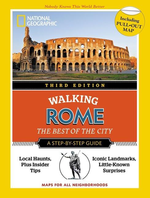 Carte National Geographic Walking Rome, Third Edition National Geographic
