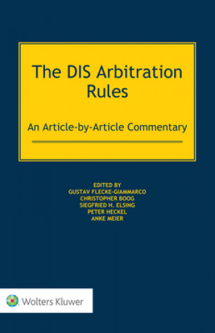 Livro DIS Arbitration Rules Gustav Flecke-Giammarco