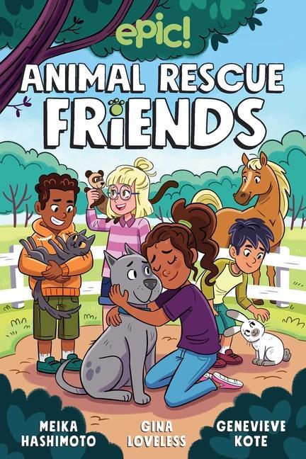 Książka Animal Rescue Friends Meika Hashimoto