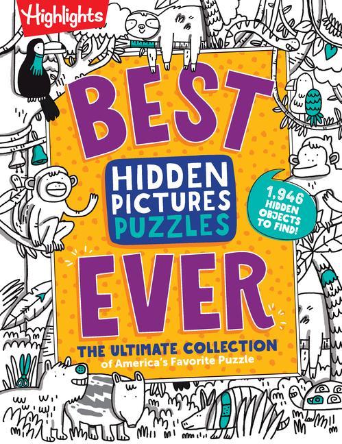 Книга Best Hidden Pictures Puzzles EVER Highlights Press