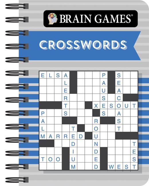 Könyv Brain Games - To Go - Crosswords (Blue) Brain Games
