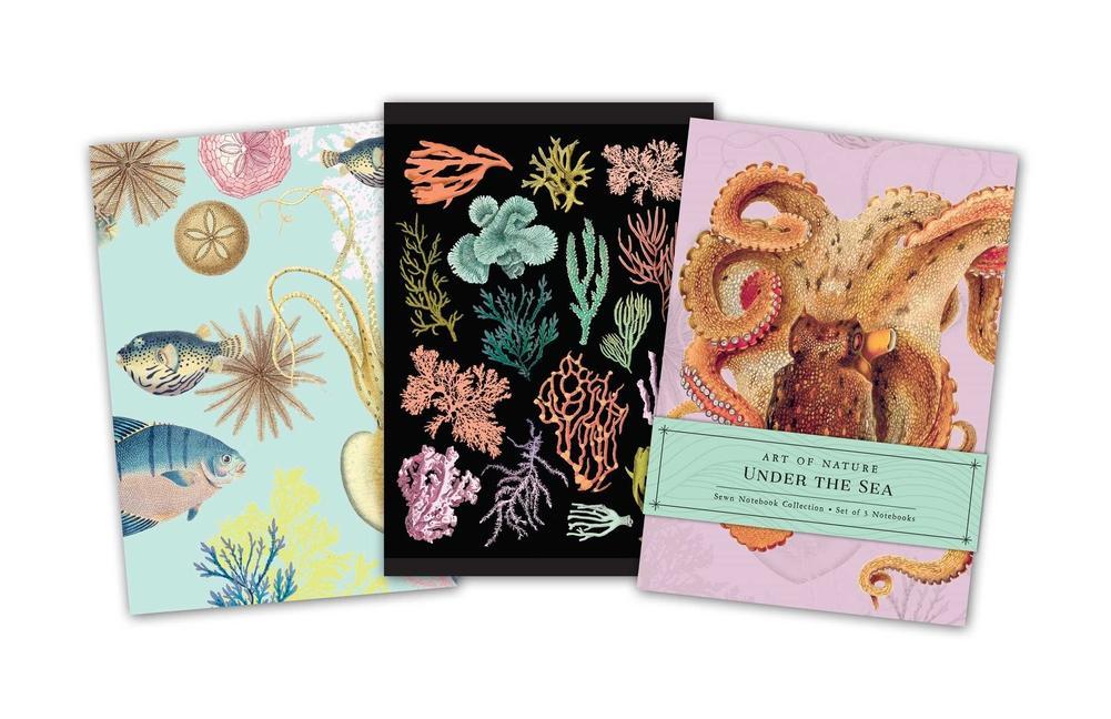 Kniha Art of Nature: Under the Sea Sewn Notebook Collection 