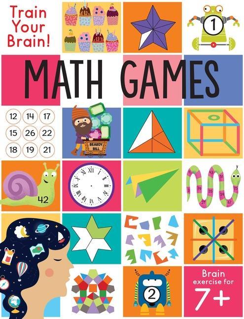 Kniha Train Your Brain: Math Games 
