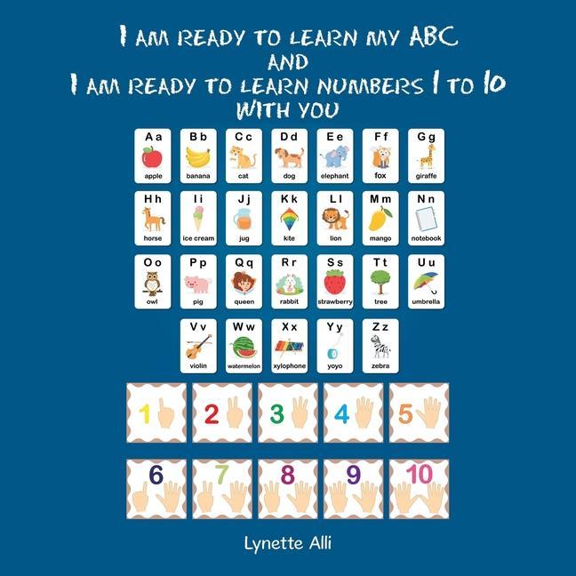 Könyv I Am Ready to Learn My Abc and I Am Ready to Learn Numbers 1 to 10 with You 