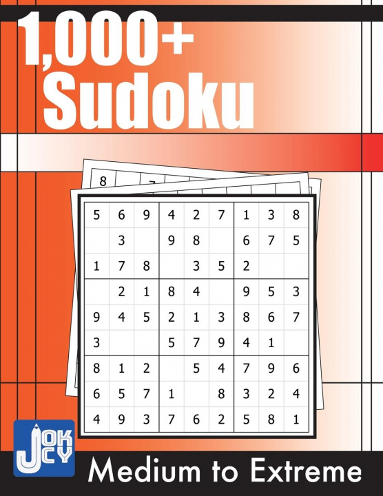 Książka 1000+ Sudoku 