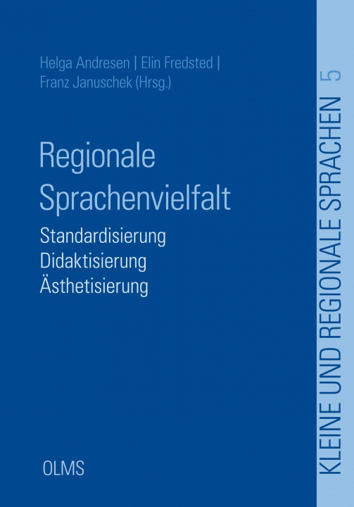 Kniha Regionale Sprachenvielfalt Elin Fredsted