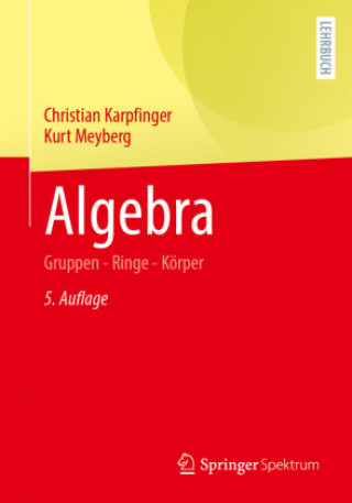 Carte Algebra Kurt Meyberg