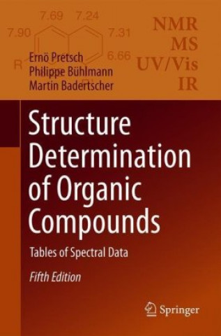 Kniha Structure Determination of Organic Compounds Martin Badertscher