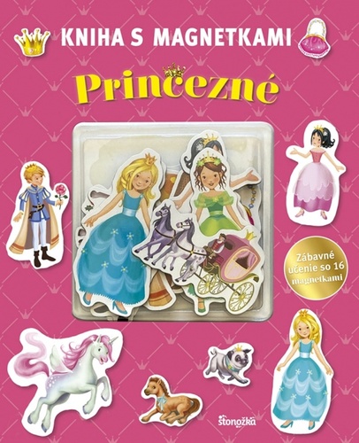 Carte Kniha s magnetkami Princezné neuvedený autor