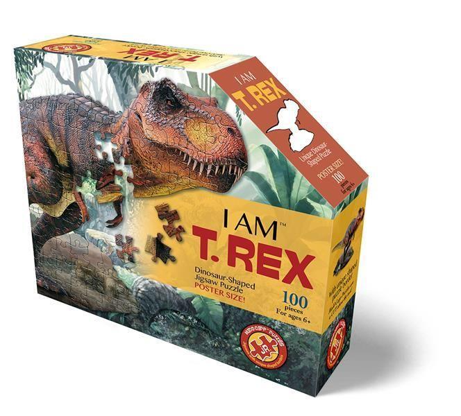 Hra/Hračka Madd Capp - Konturpuzzle Junior T-Rex 100 XL Teile 
