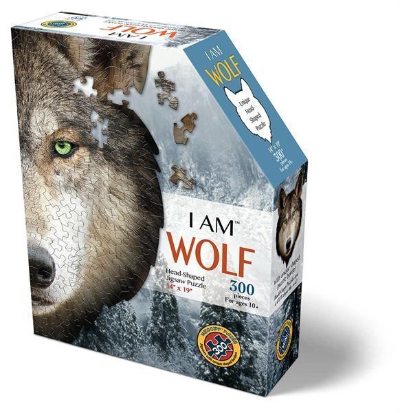 Joc / Jucărie MADD CAPP Shape Puzzle Mini - Wolf 300 Teile 