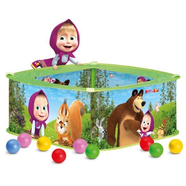 Játék Máša a Medvěd - bazének s balónky 