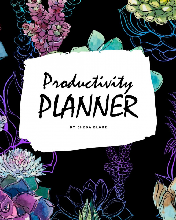 Kniha Daily Productivity Planner (8x10 Softcover Log Book / Planner / Journal) 