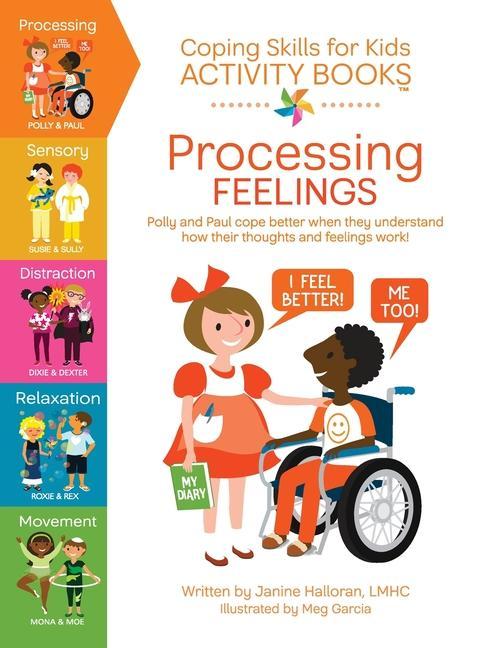 Книга Coping Skills for Kids Activity Books: Processing Feelings Meg Garcia