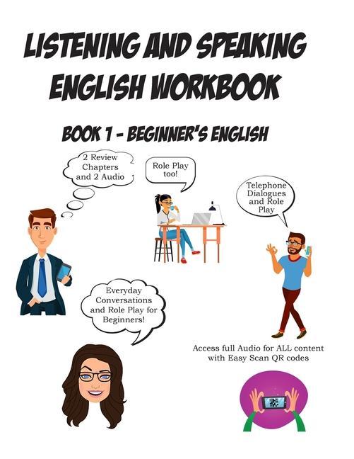 Kniha Listening and Speaking English Workbook: Book 1 - Beginner's English 