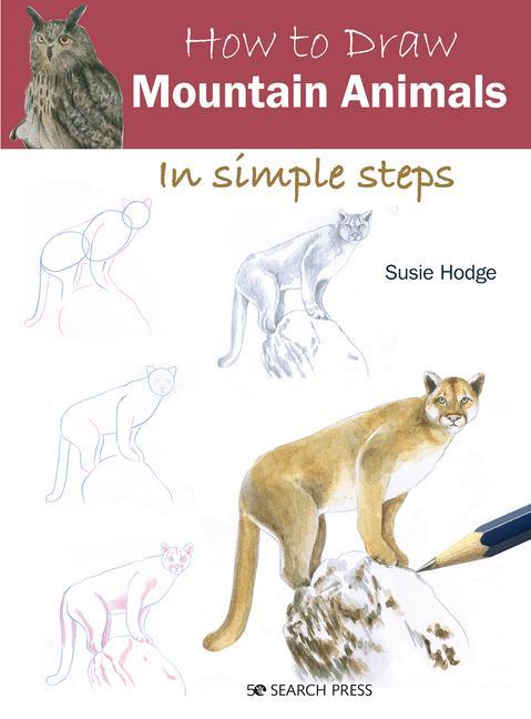 Carte How to Draw: Mountain Animals 