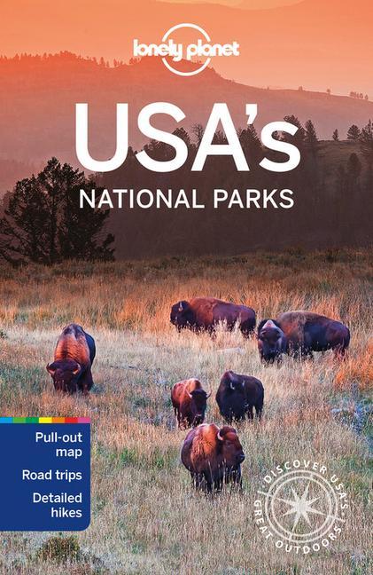 Carte Lonely Planet USA's National Parks 