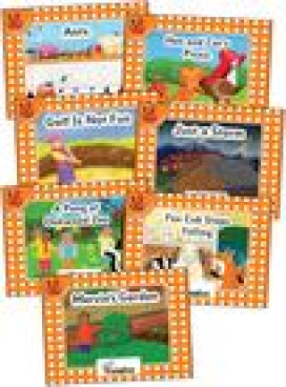 Carte Jolly Phonics Orange Level Readers Complete Set: In Print Letters (American English Edition) Jan Smith