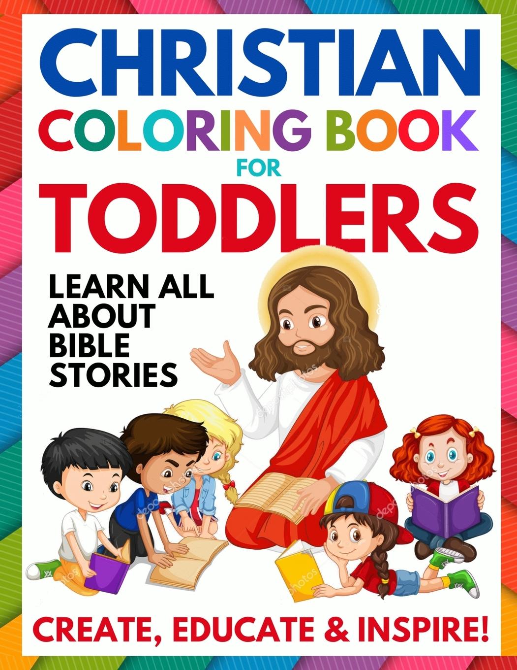 Kniha Christian Coloring Book for Toddlers 