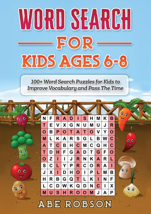 Carte Word Search for Kids Ages 6-8 