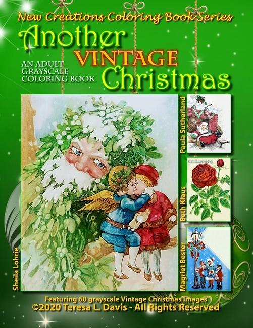 Carte New Creations Coloring Book Series: Another Vintage Christmas Brad Davis