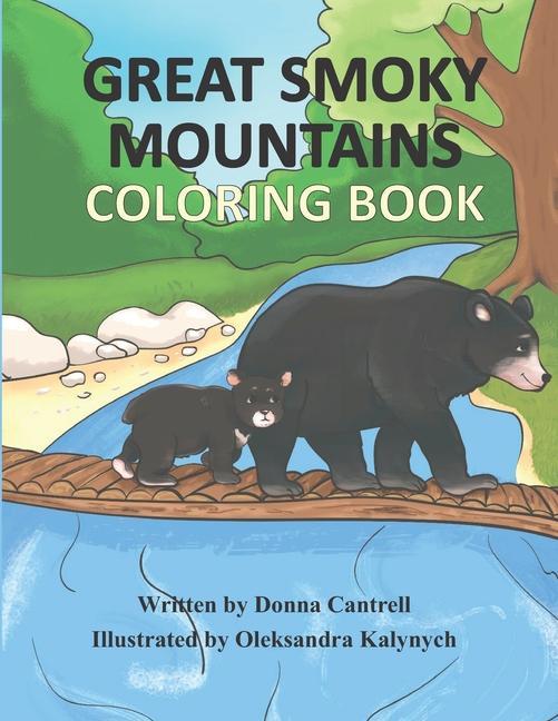 Kniha Great Smoky Mountains Coloring Book Oleksandra Kalynych