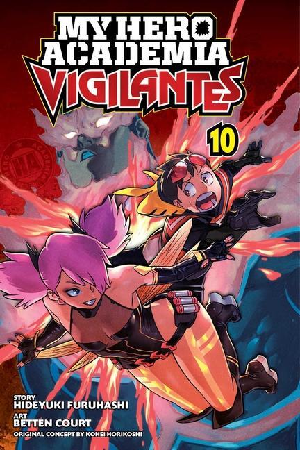 Carte My Hero Academia: Vigilantes, Vol. 10 Kohei Horikoshi