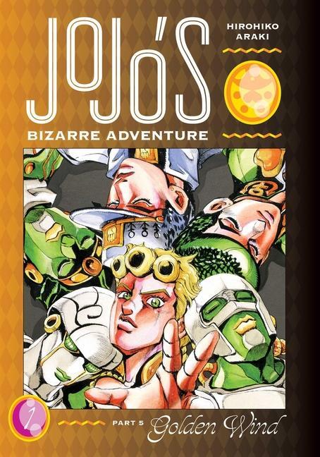 Carte JoJo's Bizarre Adventure: Part 5 - Golden Wind, Vol. 1 Hirohiko Araki