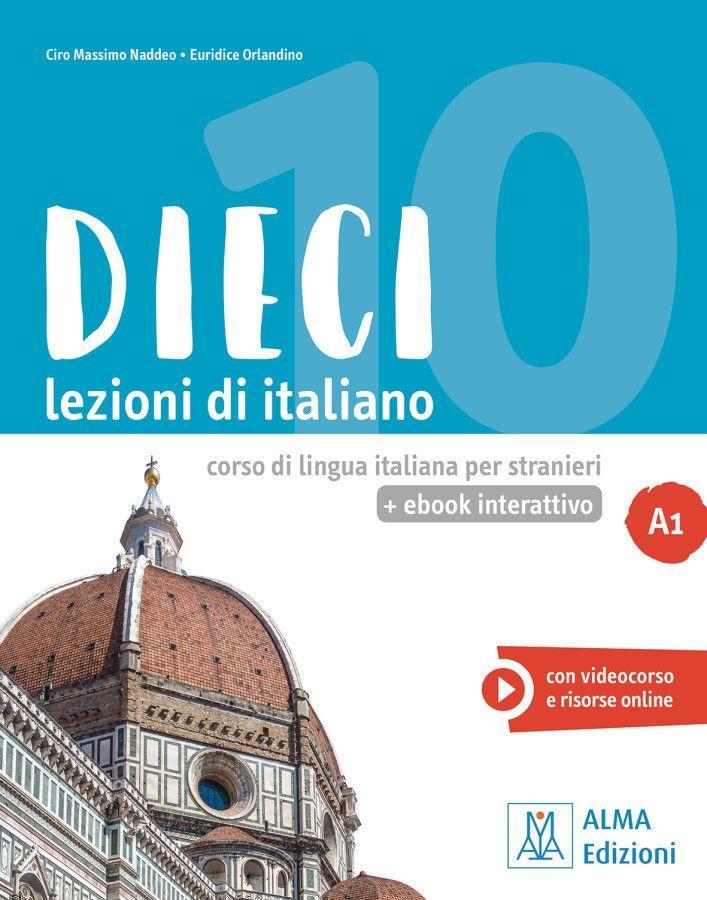 Könyv Dieci A1 - einsprachige Ausgabe. Kurs- und Arbeitsbuch mit Code Euridice Orlandino