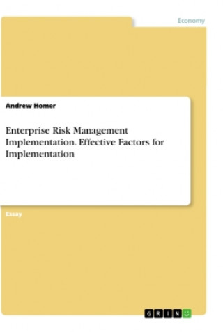 Boek Enterprise Risk Management Implementation. Effective Factors for Implementation Andrew Homer